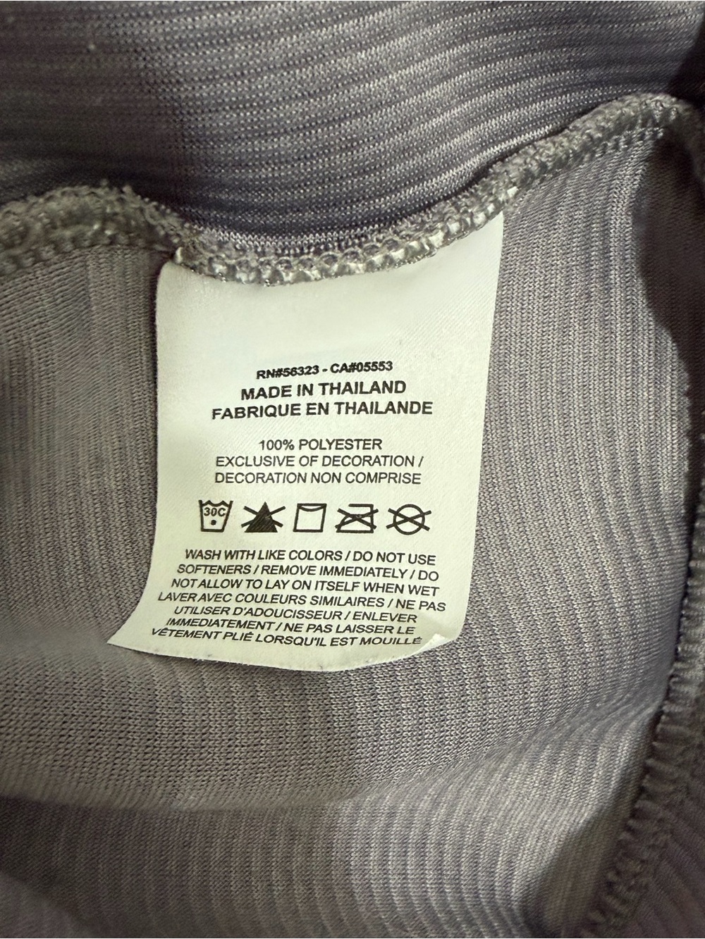 NIKE Dri Fit Pullover Training Hoodie Purple Gray Size Medium - Picture 4 of 6